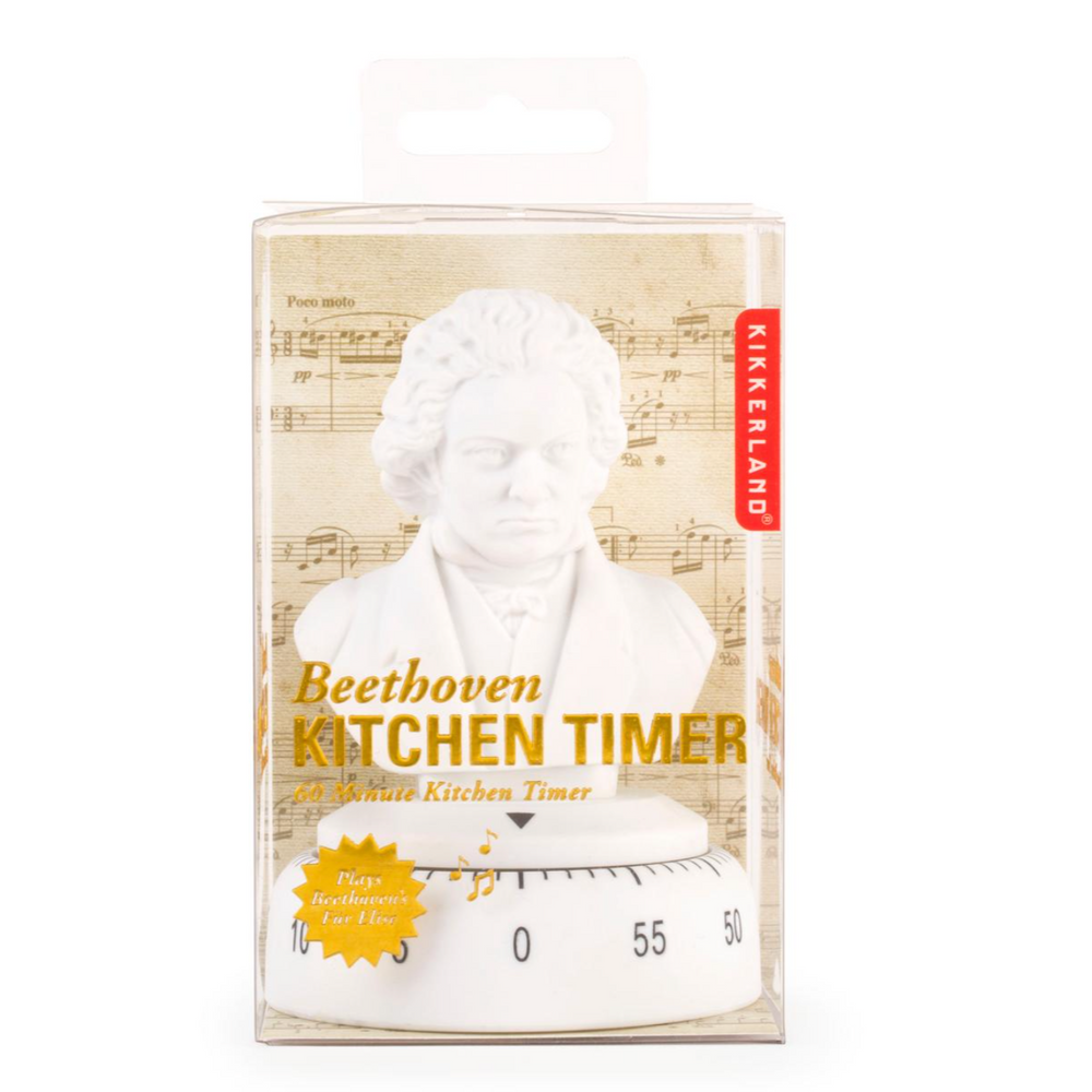 
            
                Load image into Gallery viewer, Beethoven Kitchen Timer White
            
        