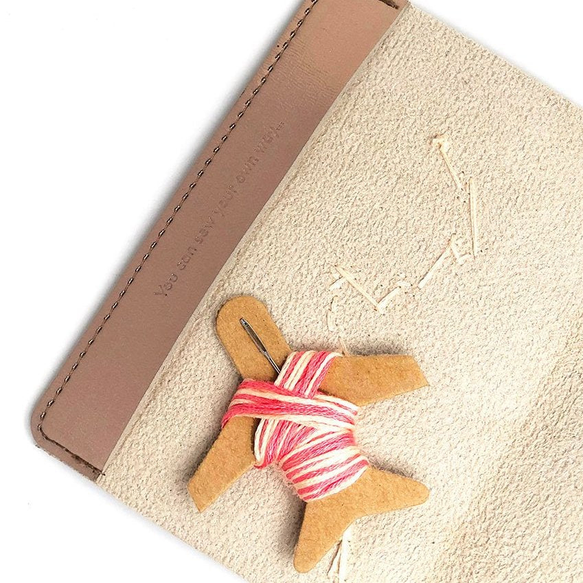 Passport Cover Stitch Your Own Faux Leather Rose Gold
