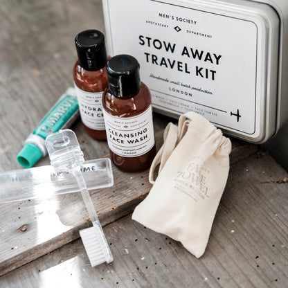 Personalised Gift Stow Away Travel Kit