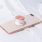 Popsocket Mobile accessory expanding hand-grip and stand in pink sparkles