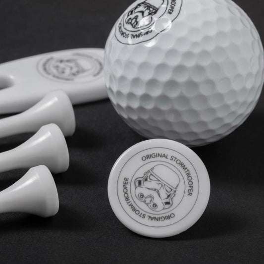 Golf Gift Set Star Wars Original Stormtrooper in White and Black Gift Box