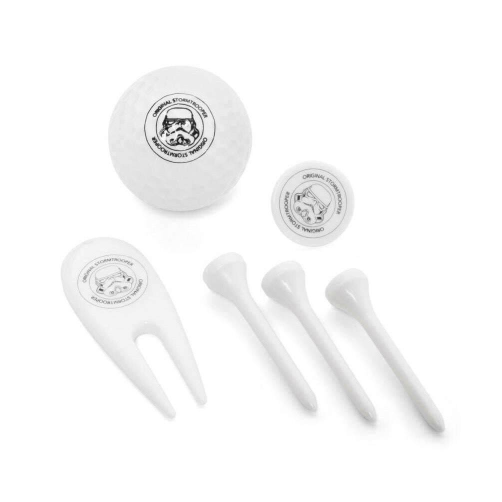 Golf Gift Set Star Wars Original Stormtrooper in White and Black Gift Box