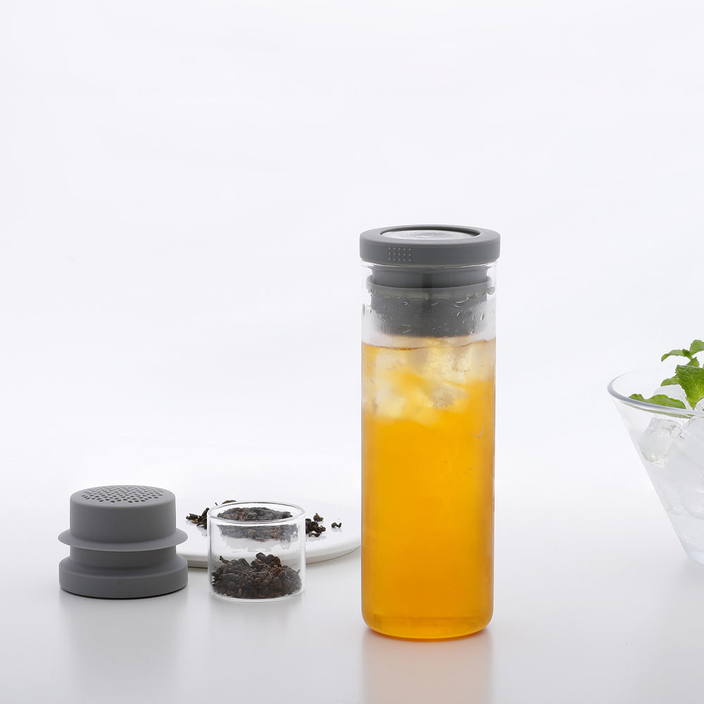 Cold Brew Tea & Herb Infuser Glass Bottle Set