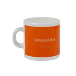 Tangerine espresso cup