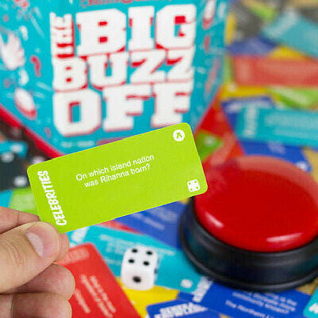 Quiz Game 'The Big Buzz Off' Red