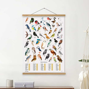 Poster Hanger Chartologist - Wooden and White