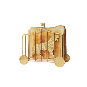 Golden tiger toast rack
