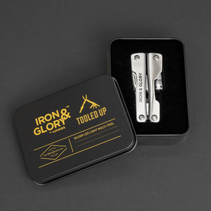 Pocket multi-tool 'Tooled up' Iron and Glory Silver