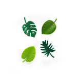 Magnets Tropical Stationary set of 4 Green