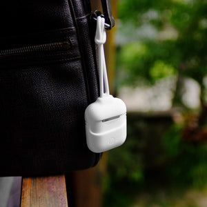 Capsule AirPod Case with Strap set White