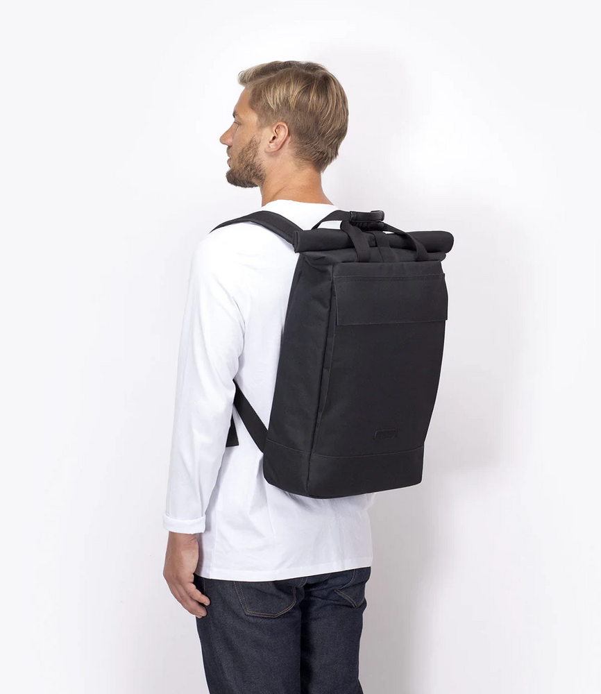 Backpack Roll Top Black Padded Large Recycled Ucon Acrobatics