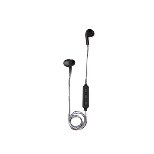 Wireless Earbuds Braided Bluetooth Black