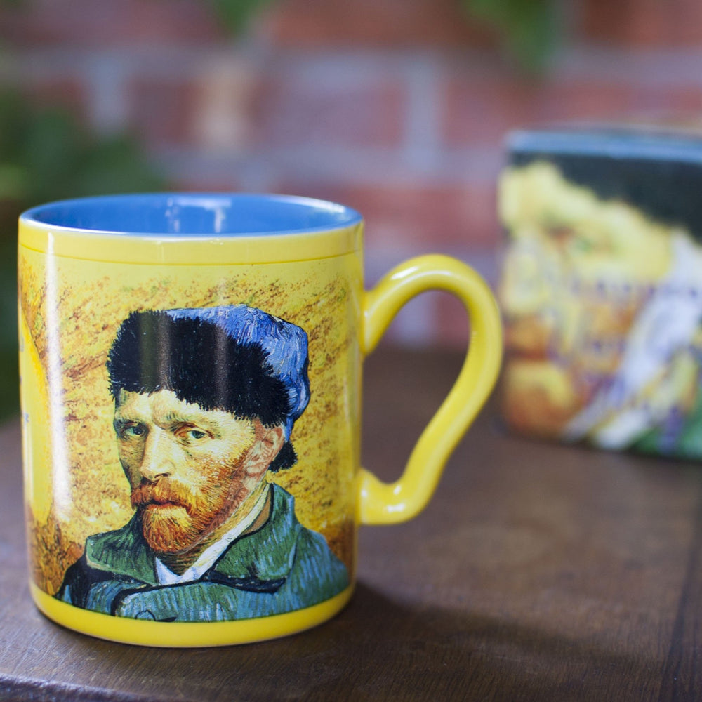 Mug Van Gogh Heat Changing DisappEARing Ear Yellow