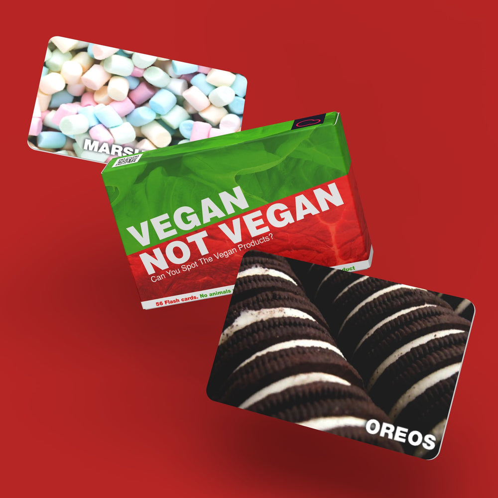 Card Game Vegan Not Vegan