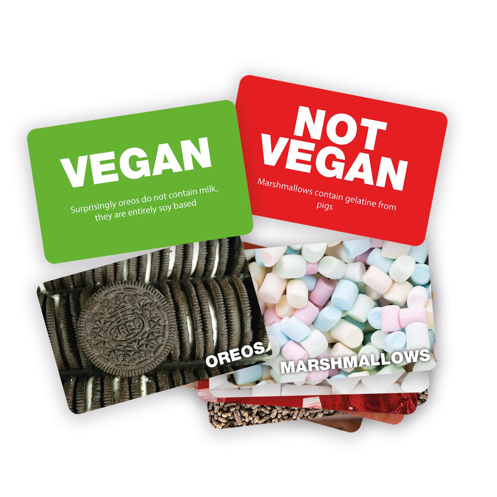 Card Game Vegan Not Vegan