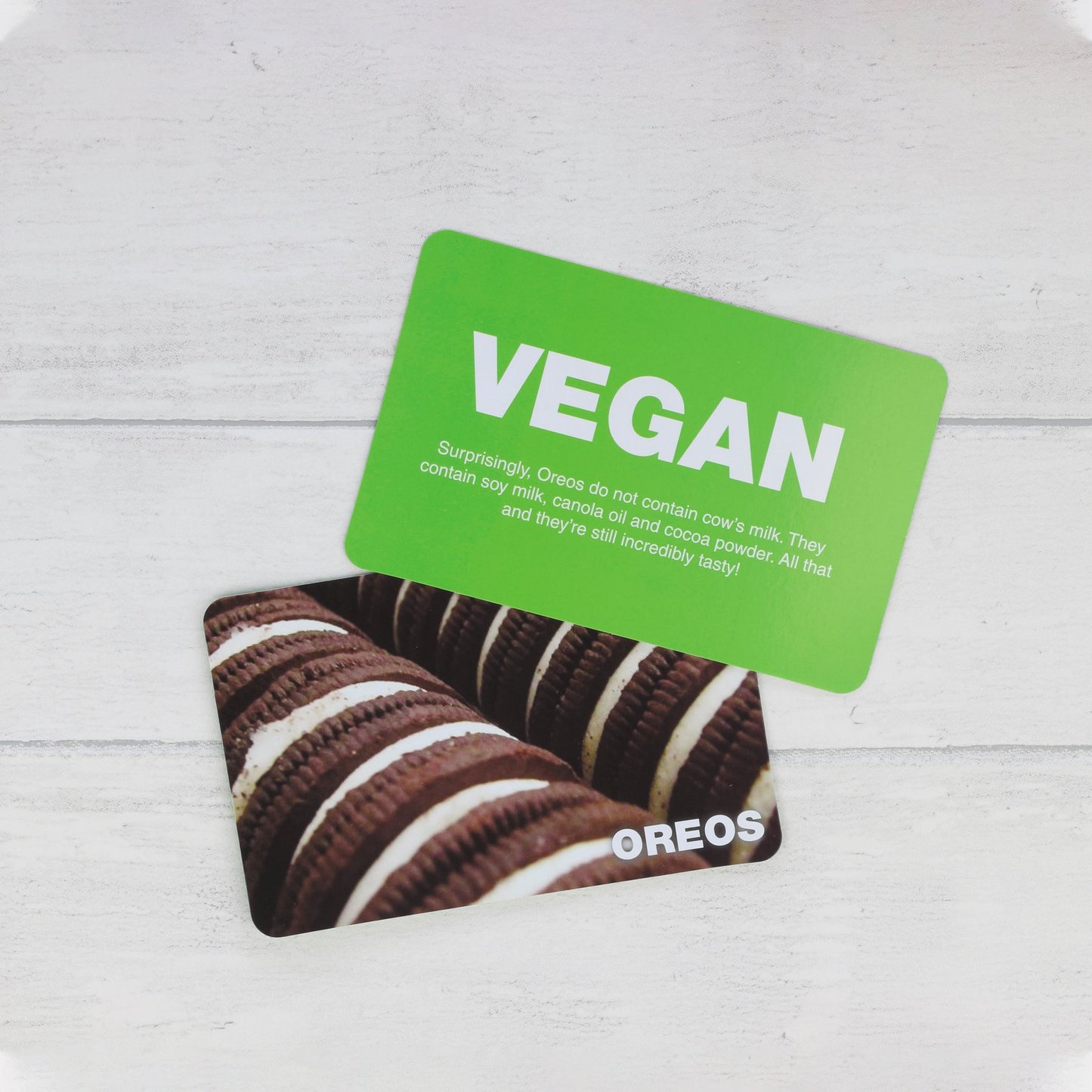 Card Game Vegan Not Vegan