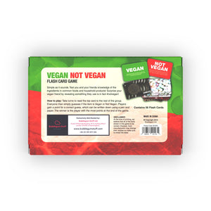 Card Game Vegan Not Vegan