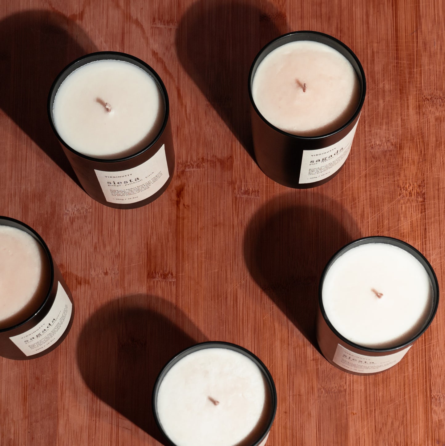 Coconut Wax Candle Siesta Scented 300g