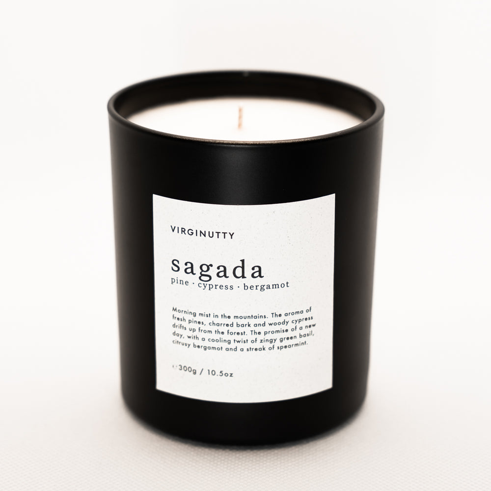 Coconut Wax Candle Sagada Scented 300g