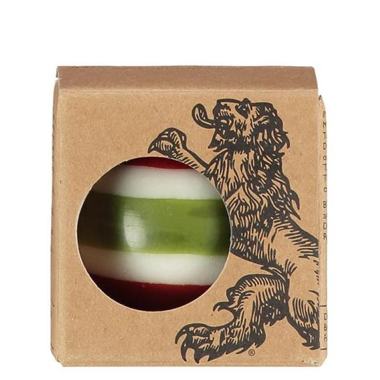 Candle Eco Small Ball Guardsman Red Pearl Olive