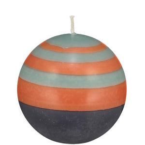 Candle Eco Small Ball Marigold Gunmetal Opaline