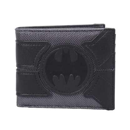 Wallet Batman Logo Black Debossed