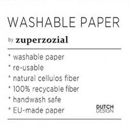 Reusable Paper Lunch Bag Washable Brown