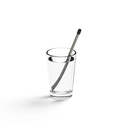 Reusable Straw Skittle White & Pink Stainless Steel Lund London
