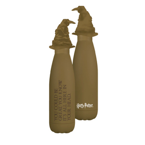 Sorting Hat Water Bottle Harry Potter Brown