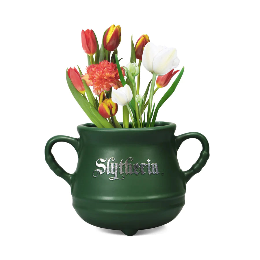 Wall Vase Slytherin Cauldron Green Harry Potter