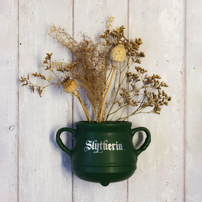 Wall Vase Slytherin Cauldron Green Harry Potter