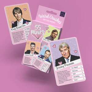 Card Game Weird Crushes - British Hunks