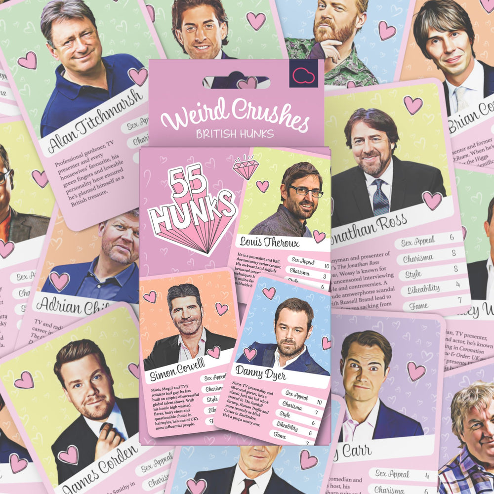 Card Game Weird Crushes - British Hunks