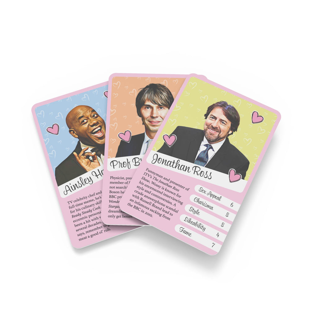 Card Game Weird Crushes - British Hunks