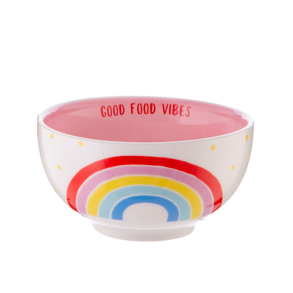 Rainbow Fruit Bowl & Cereal Bowl