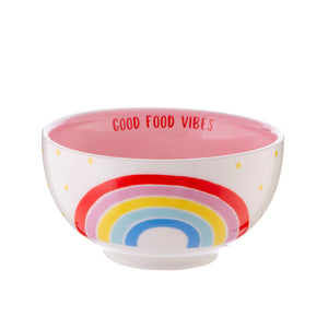 Rainbow Fruit Bowl & Cereal Bowl