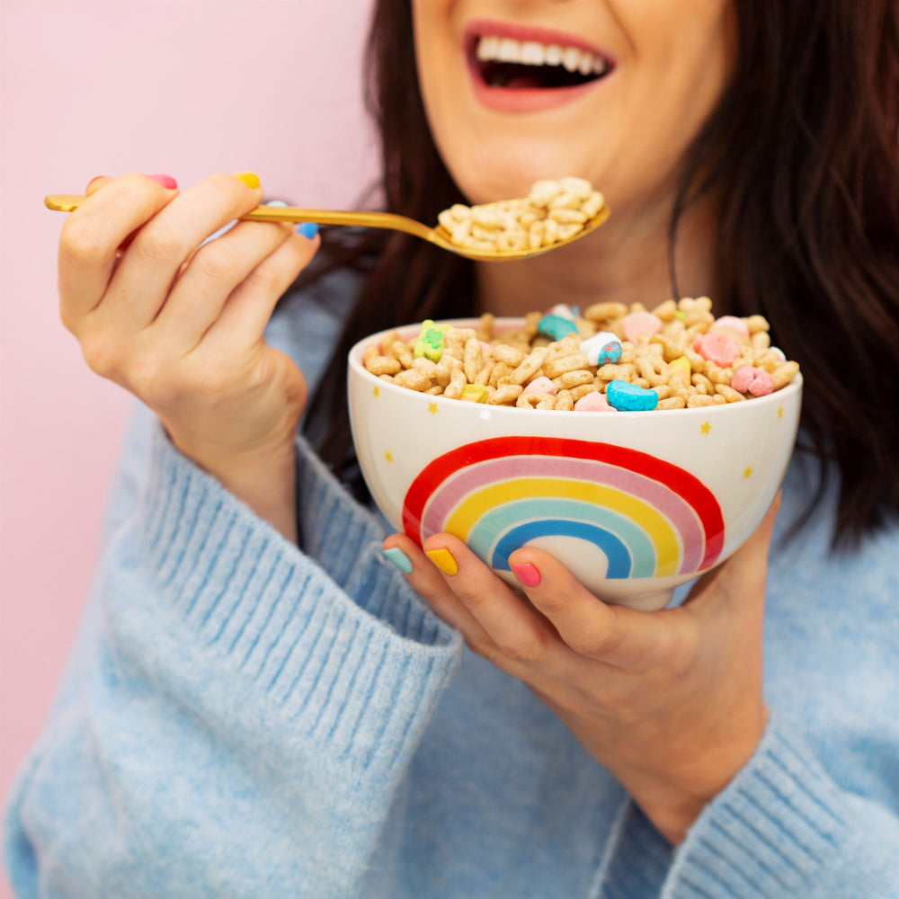 Rainbow Fruit Bowl & Cereal Bowl