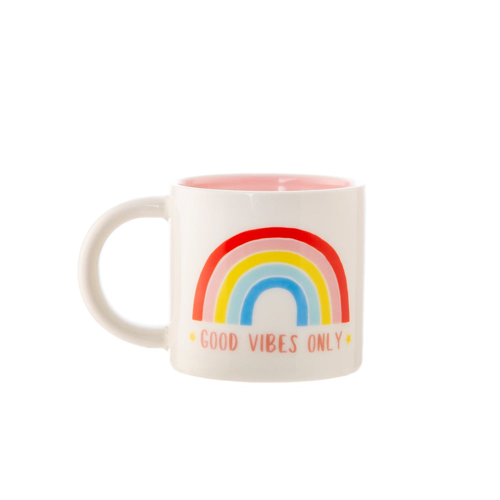 Rainbow Mug Chasing Rainbows Good Vibes Only Cup