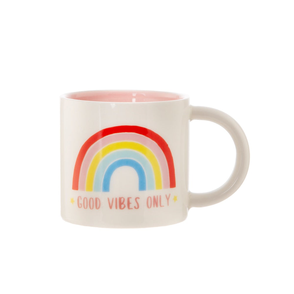 Rainbow Mug Chasing Rainbows Good Vibes Only Cup