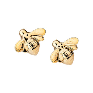 Salt and Pepper Shakers Queen Bees Gold