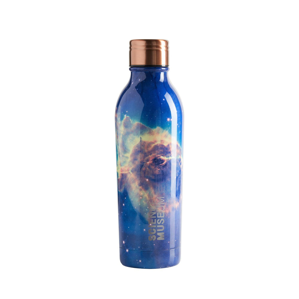Water Bottle Insulated Double Walled Leak Proof 500ml Nebula Space Design