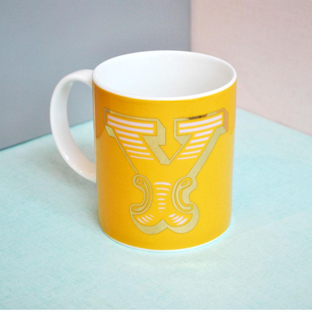 Y | Luxury china mug