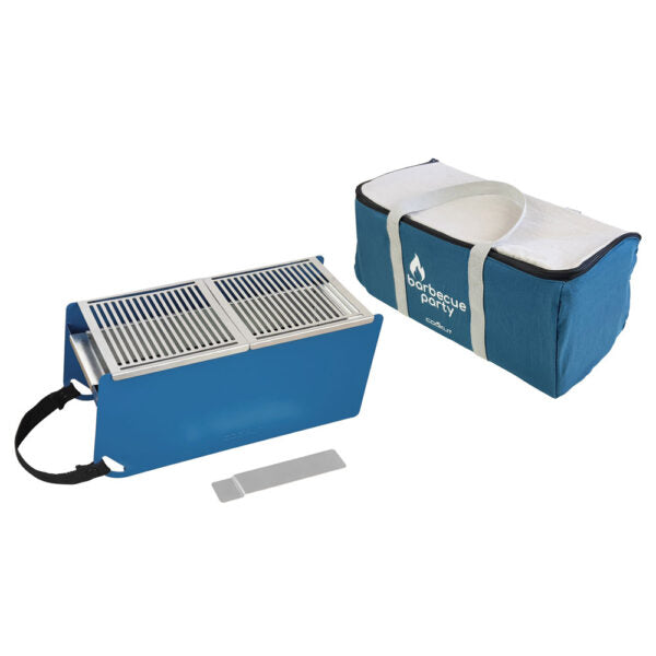 Portable BBQ Party Yaki Table Top Korean Style Barbecue in Blue
