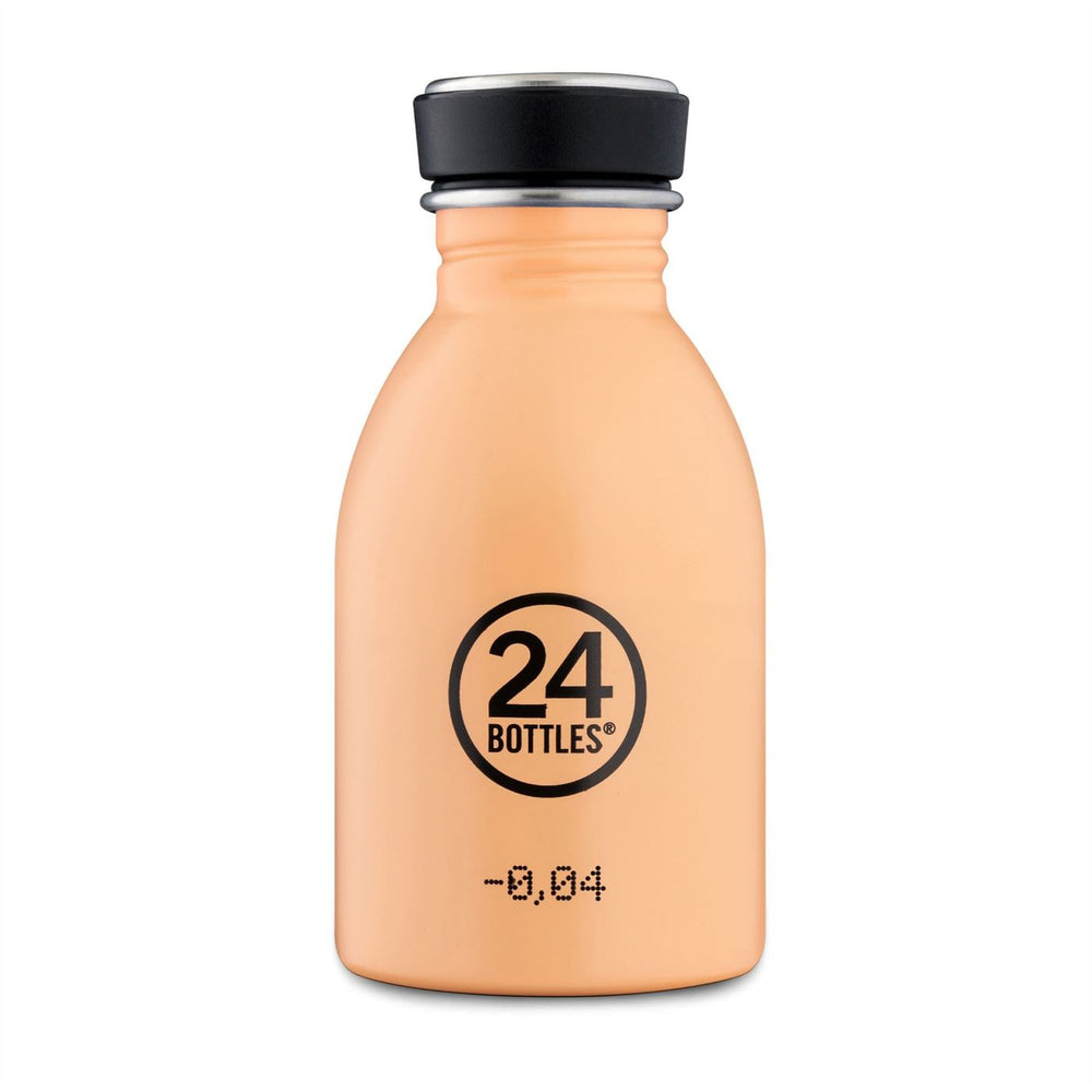 Water Bottle Lightweight 250ml Pink-Orange Peach