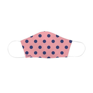 Face Mask Adults Dots Pink and Blue