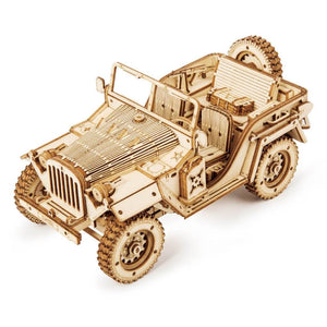 3D Puzzle DIY Mechanical Model 1:18 Army Field Car