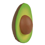 Baby teether toy Avocado in green made from natural rubber