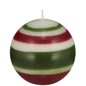 Candle Eco Small Ball Guardsman Red Pearl Olive