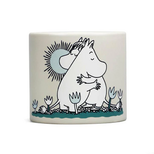 Plant Pot Moomin Hug Grey