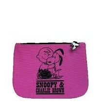 Snoopy Pouch Puppy Happiness in Pink